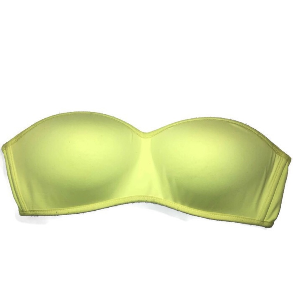 VS Pink Bandai Top Neon Green Cupped Top 36B